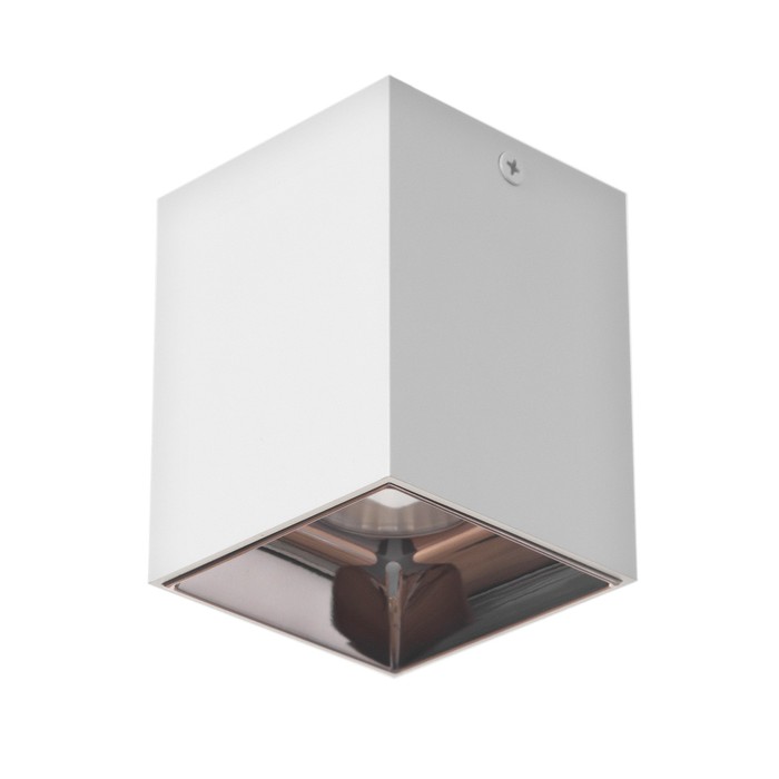 Светильник «Кубик» LED 4000К 10 Вт DIM220 белый кофе 7.5×7.5×9.5 см - Фото 1