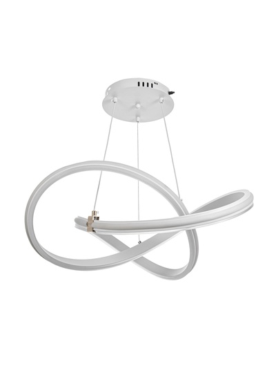 Светильник с ПДУ «Роули» LED 140 Вт 3000-6000К белый 53×53×20-120 см