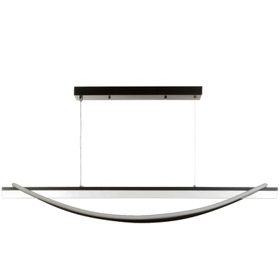 Светильник «Санди» LED 120 Вт 3000-6000К черный 100×12×11-110 см