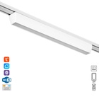 Светильник трековый SLIM "Линия-33" LED 18Вт 3000K-6000К 48V CRI90 белый 3,2х3,8х33,8см 9909427 - фото 13379053