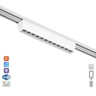 Светильник трековый SLIM "Линза-23" LED 12Вт 3000K-6000К 48V CRI90 белый 3,2х3,8х23см 9909431 - фото 13379093