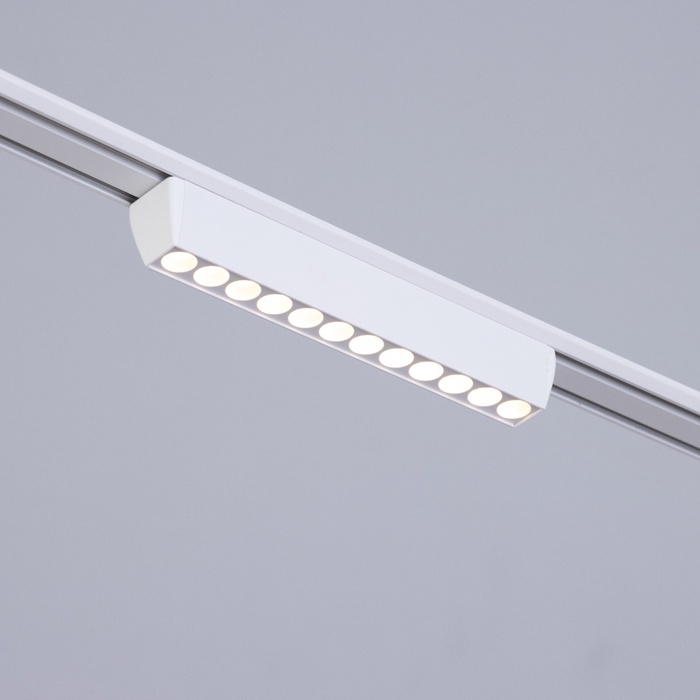 Светильник трековый SLIM "Линза-23" LED 12Вт 3000K-6000К 48V CRI90 белый 3,2х3,8х23см