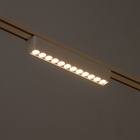 Светильник трековый SLIM "Линза-23" LED 12Вт 3000K-6000К 48V CRI90 белый 3,2х3,8х23см 9909431 - фото 13379095