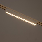 Светильник трековый SLIM "Линза-33" LED 18Вт 3000K-6000К 48V CRI90 белый 3,2х3,8х33,8см 9909433 - фото 13379112