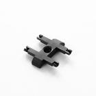 Коннектор прямой SLIM i-образный, 4-жильный, чёрный, 0.7×4×2 см - Фото 4