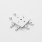 Коннектор SLIM т-образный, 4-жильный, белый, 0.7×4×2 см - Фото 5