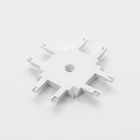 Коннектор SLIM х-образный, 4-жильный, белый, 0.7×4×2 см - Фото 4