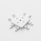 Коннектор SLIM х-образный, 4-жильный, белый, 0.7×4×2 см - Фото 5