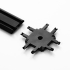 Коннектор SLIM х-образный, 4-жильный, чёрный, 0.7×4×2 см - Фото 6