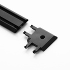 Коннектор угловой SLIM г-образный, 4-жильный, чёрный, 0.7×4×2 см - Фото 6