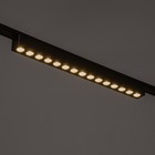 Светильник трековый ULTRA «Линза», светодиодный, 18 Вт, 48 В, 3000K-5700К, CRI90, 33.8×2.6×2.4 см, чёрный - Фото 3