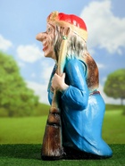 Садовая фигура из гипса «Бабка-Ёжка стоя», 33×35×65 см, МИКС - Фото 13