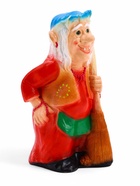 Садовая фигура из гипса «Бабка-Ёжка стоя», 33×35×65 см, МИКС - Фото 3