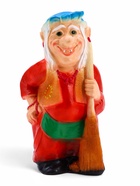 Садовая фигура из гипса «Бабка-Ёжка стоя», 33×35×65 см, МИКС - Фото 8