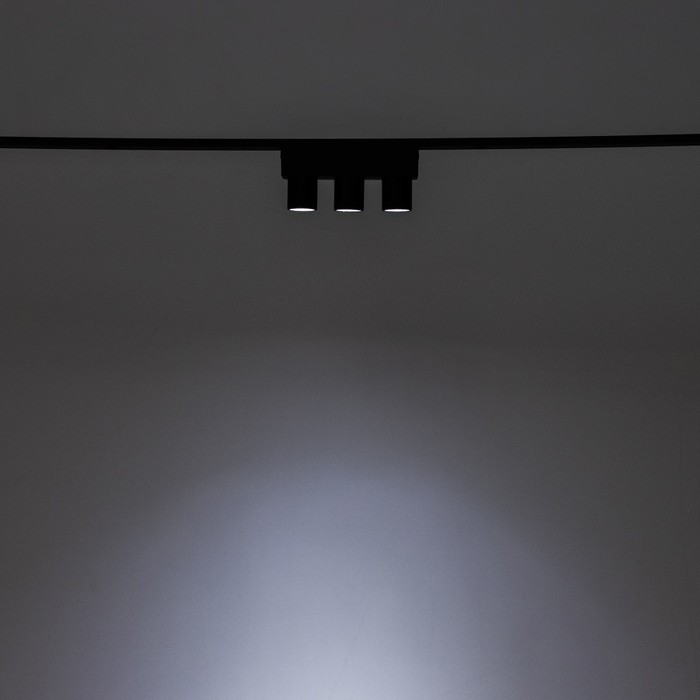Светильник трековый ULTRA "Три бочонка" LED 6Вт 3000K-5700К CRI90 черный 12,2х2,6х5,5см