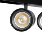 Светильник трековый ULTRA «Акцент дуо», светодиодный, две лампы, 18 Вт, 48 В, 3000K-5700К, CRI90, чёрный - Фото 7