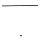 Светильник трековый ULTRA «Шар», светодиодный, 6 Вт, 48 В, 3000K-5700К, CRI90, 10×10×10 см, чёрный - Фото 4