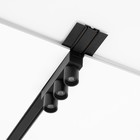 Шинопровод ультратонкий встраиваемый ULTRA "Ультра-100" 2жильный черный 100х2,6х0,6см - Фото 2