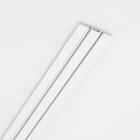 Шинопровод ультратонкий встраиваемый ULTRA "Ультра-100" 2жильный белый 100х2,6х0,6см - Фото 3