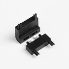 Коннектор ультратонкий для шинопровода Ultra (потолок-стена), чёрный, 2.6×2.6×2.6 см - Фото 2