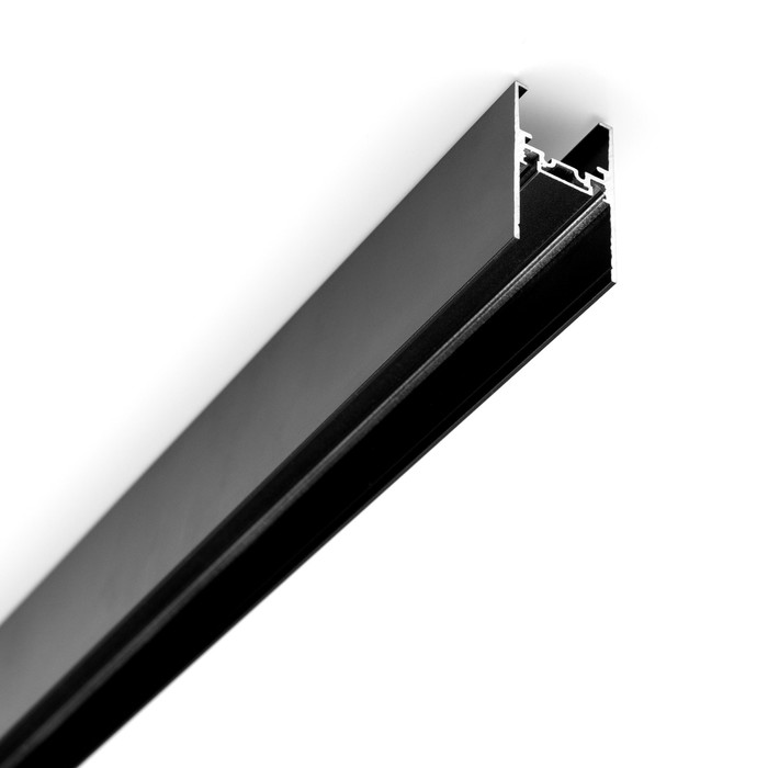 Шинопровод магнитный трековый ULTRA "Слим-100" 2жильный черный 100 см - Фото 1