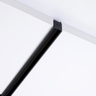 Шинопровод встраиваемый магнитный трековый ULTRA "Слим-100" 2жильный черный 100 см - Фото 2