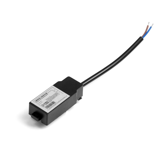 Коннектор для шинопровода Ultra, чёрный - Фото 1