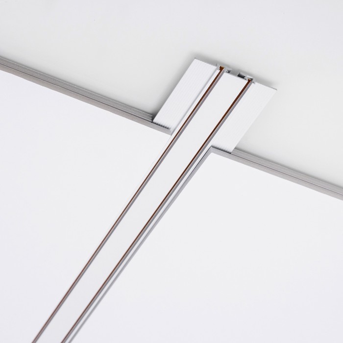 Шинопровод магнитный встраиваемый ультратонкий ULTRA "Слим-100" 2жильный белый 200см - Фото 1