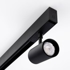 Шинопровод магнитный трековый ULTRA "Слим-100"2жильный черный 200 см - Фото 2