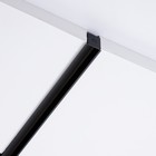 Шинопровод магнитный трековый встраиваемый ULTRA «Слим-100», 200 см, двухжильный, чёрный - Фото 2