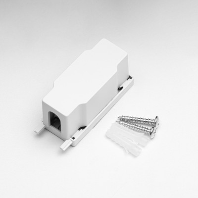 Заглушка для трека Ultra, 10×2.6×2.9 см, белая