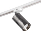 Светильник трековый SIMPLE "Астер" GU10 220В черный хром 7,5х7,5х20 см - Фото 3