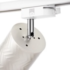 Светильник трековый BayerLux Simple «Астер» GU10, 220 В, 7.5×7.5×20 см, серебро - Фото 9