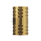 Светильник «Алисер» GU10 золото 7.5×7.5×13 см - фото 4248408