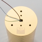 Светильник «Алисер» GU10 золото 7.5×7.5×13 см - фото 4248410