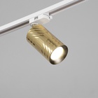 Светильник трековый Simple "Алисер" GU10 220В золото 7,5х7,5х20 см - Фото 4