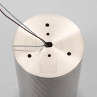 Светильник «Алисер» GU10 серебро 7.5×7.5×13 см - фото 4248425