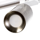 Светильник трековый Simple "Алисер" GU10 220В серебро 7,5х7,5х20 см - Фото 9