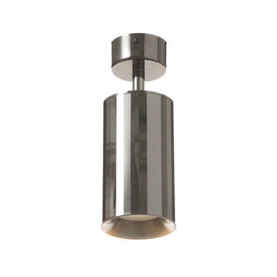 Спот «Алисер» GU10 черный хром 7.5×7.5×20 см