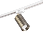 Светильник трековый Simple "Алисер" GU10 220В бронза 7,5х7,5х20 см - Фото 3