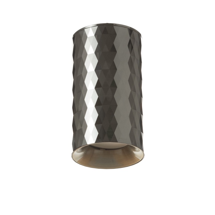 Светильник «Андри» GU10 черный хром 7.5×7.5×13 см