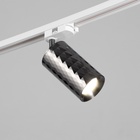 Светильник трековый BayerLux Simple «Андри» GU10, 220 В, 7.5×7.5×20 см, чёрный хром - Фото 4