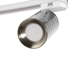 Светильник трековый BayerLux Simple «Андри» GU10, 220 В, 7.5×7.5×20 см, чёрный хром - Фото 8