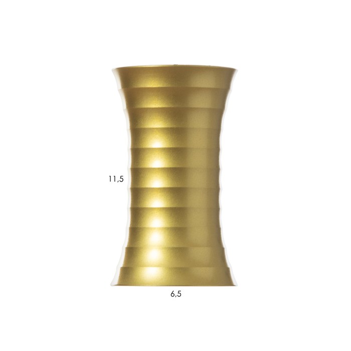 Светильник "Товер" GU10 золото  7х7х11,5 см