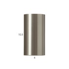 Светильник "Бинел" GU10 серебро 6х6х11 см - Фото 4