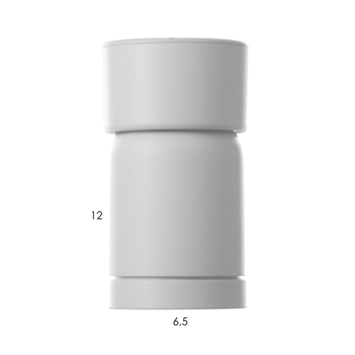 Светильник "Делси" GU10 белый 6,5х6,5х12 см