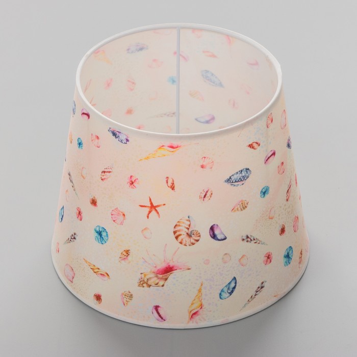 Абажур для светильника универсальный BayerLux «Ракушки», Е27/Е14, 24×24×19 см - Фото 1