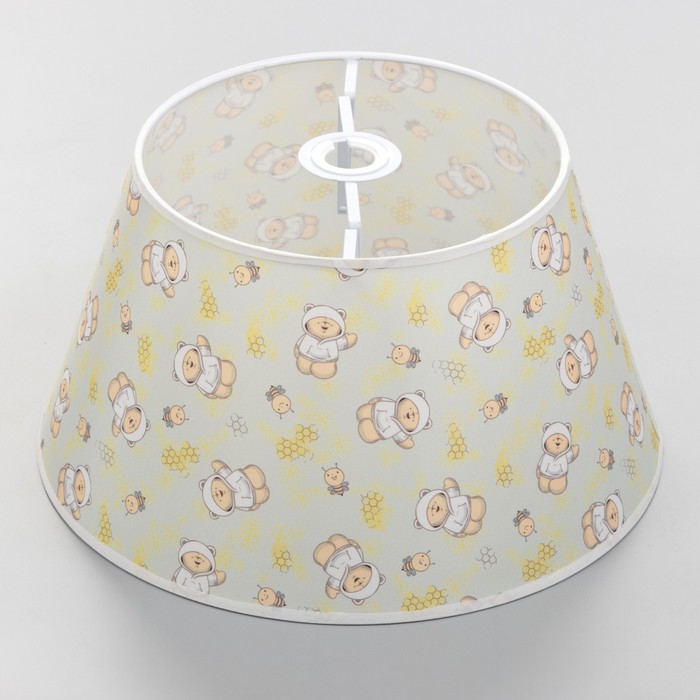 Абажур для светильника универсальный BayerLux «Мишки», Е27/Е14, 38×38×21 см - Фото 1