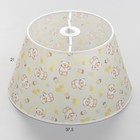 Абажур для светильника универсальный BayerLux «Мишки», Е27/Е14, 38×38×21 см - Фото 4