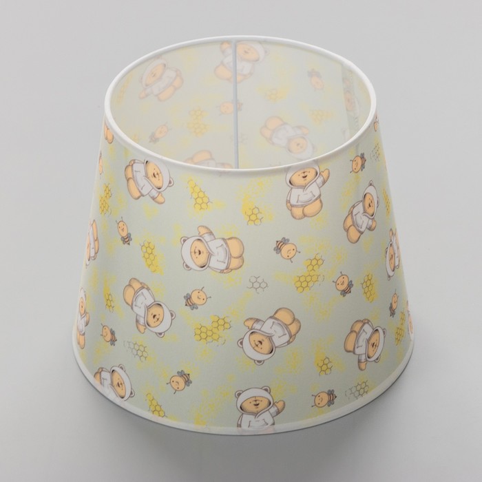 Абажур для светильника универсальный BayerLux «Мишки», Е27/Е14, 24×24×19 см - Фото 1